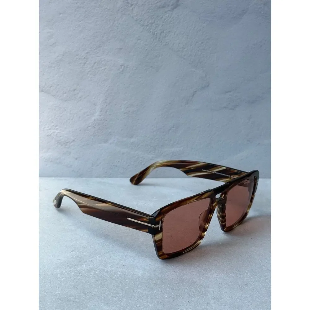 NEW Tom Ford Redford FT1153 Sunglasses Havana Photochromic